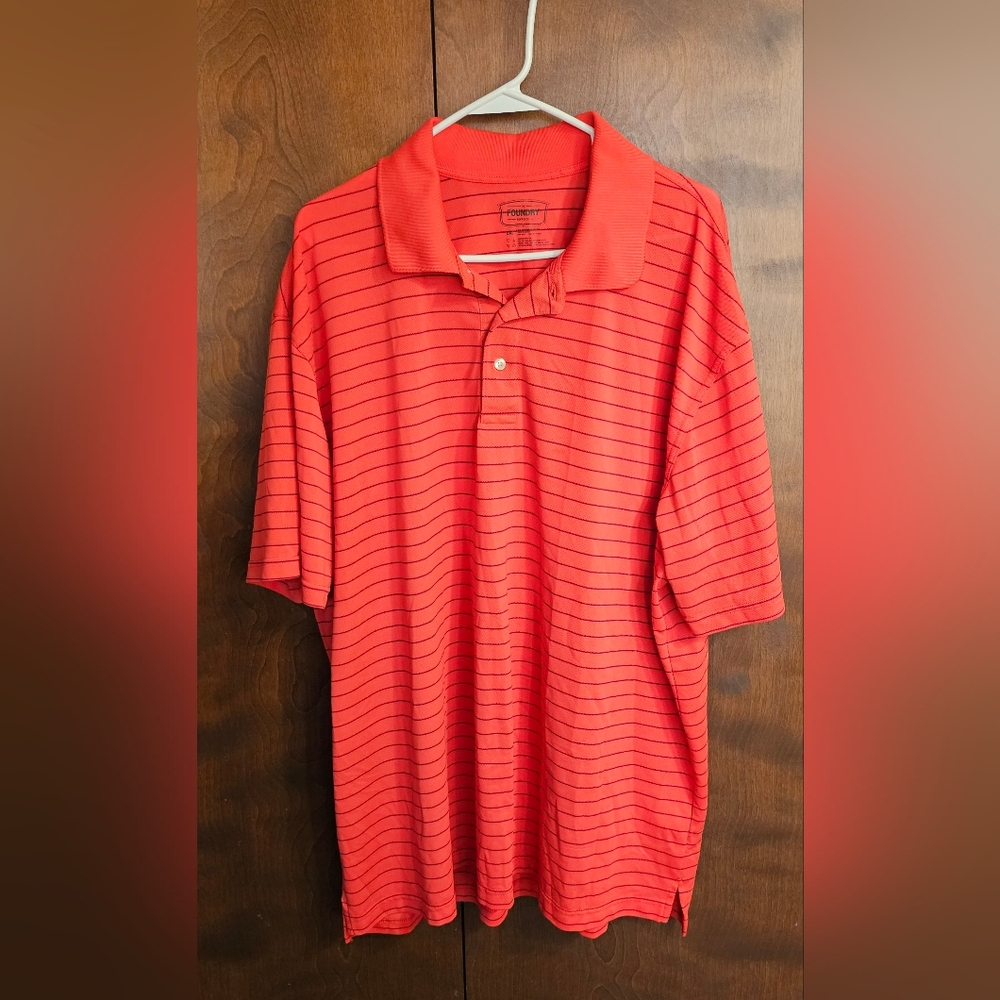 Mens 2XL Foundry Collared Polo Shirt